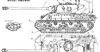 Средний танк М51. Печатать при 300 dpi
