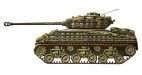 M4A1(76) W HVSS "Шерман". Мешки с песком - дополнительная протикуммулятивная защита