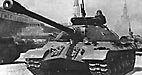 Тяжелые танки ИС-3 на Красной Площади. 1 мая 1949 года.
