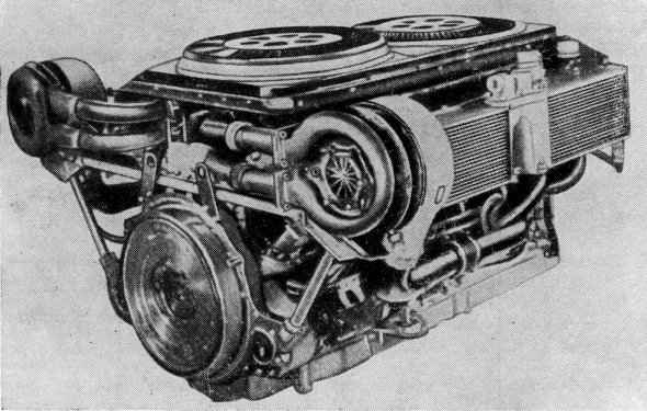 Рис. 51. Двигатель Континенталь AVDS-1790-2