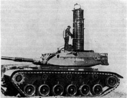 Рис. 71. Танк М60А1 с ОПВТ